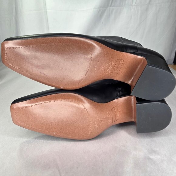 NWT Franco Sarto Franco Saydie Ankle Boot (Black Leather) - Picture 5 of 6